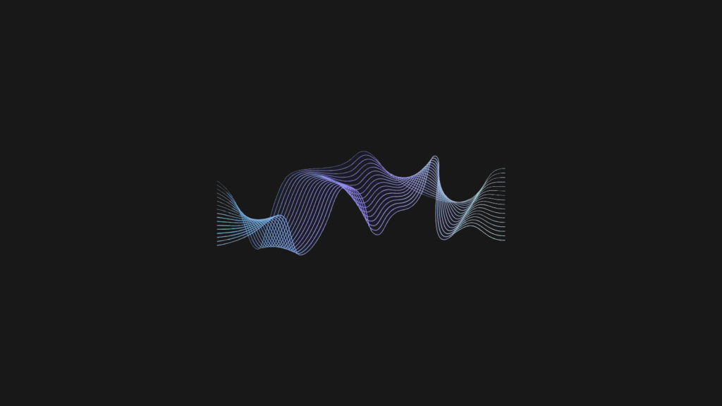 Abstract orange ring on black background representing the power of AI data processing in online gambling.